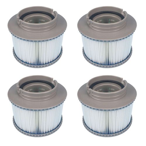 4x Cartouches Filtrantes Filtre de Piscine pour MSPA - Pompe de Remplacement de Filtre de Piscine Accessoires MagiDeal
