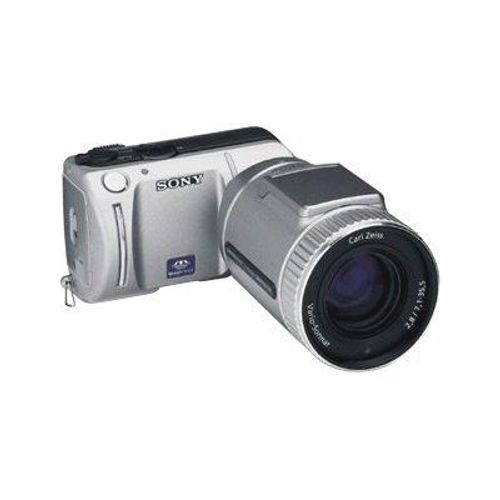 Appareil photo Compact Sony Cyber-shot DSC-F505 ArgentF505 - Appareil photo numérique - compact - 2.1 MP - 5x zoom optique - Carl Zeiss - argent métallique