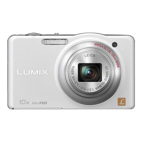 Panasonic Lumix DMC-SZ7 - Appareil photo numérique - compact - 14.1 MP - 10x zoom optique - Leica 70 Mo - blanc