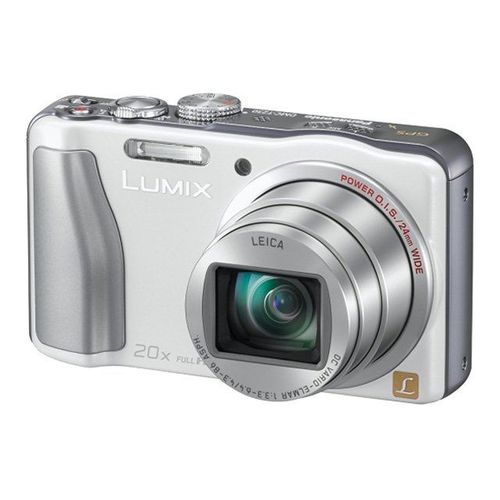Panasonic Lumix DMC-TZ30 - Appareil photo numérique - compact - 14.1 MP - 20x zoom optique - Leica 12 Mo - blanc