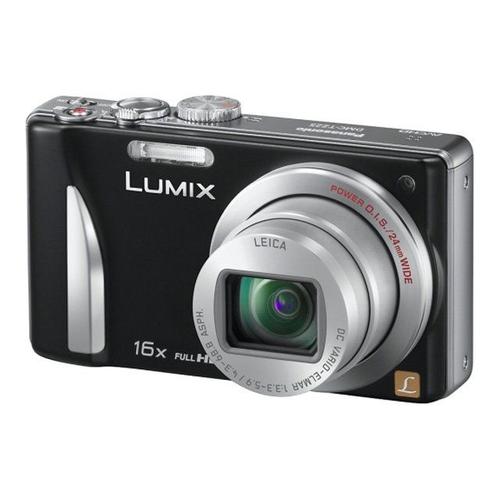 Panasonic Lumix DMC-TZ25 - Appareil photo num?rique - compact - 12.1 MP -  16x zoom optique - Leica 70 Mo - noir