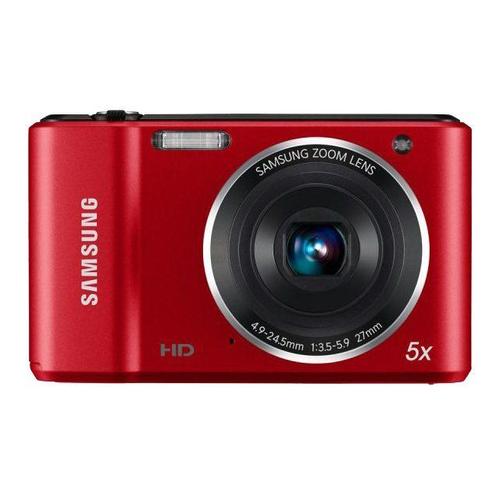 Appareil photo Compact Samsung ES90 Rouge compact - 14.2 MP - 720 p - 5x zoom optique - rouge
