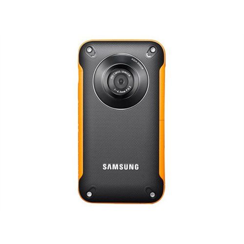 Samsung HMX-W300 - Caméscope - 1080p - 5.0 MP - carte Flash - sous-marin jusqu'à 5 m - jaune