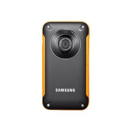 Samsung HMX-W300 - Caméscope - 1080p - 5.0 MP - carte Flash - sous-marin jusqu'à 5 m - jaune