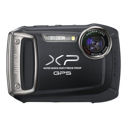 Fujifilm FinePix XP50 - Appareil photo numérique - compact - 14.4 MP - 1080p - 5x zoom optique - Fujinon - sous-marin jusqu'à 5 m - noir