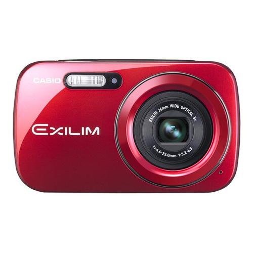 Appareil photo Compact Casio EXILIM EX-N1 RougeN1 - Simple - appareil photo numérique - compact - 16.1 MP - 5x zoom optique - rouge