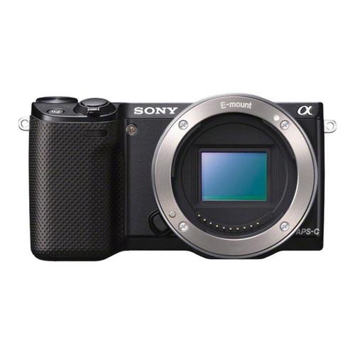 Appareil photo Système sans miroir Sony a NEX 5R sans miroir - 16.1 MP - APS-C - corps uniquement - Wi-Fi - noir