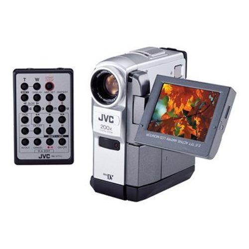 JVC GR-DVX400EG - Caméscope - 800 KP - 10x zoom optique - Mini DV - argent