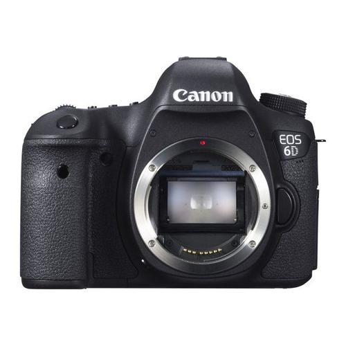 Canon EOS 6D - Appareil photo numérique - Reflex - 20.2 MP - Cadre plein - 1080p - 2.5x zoom optique objectif EF 24-70 mm F/4 L IS USM - Wi-Fi