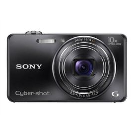 Appareil photo Compact Sony Cyber-shot DSC-WX100 NoirWX100 - Appareil photo num?rique - compact - 18.2 MP - 10x zoom optique - noir