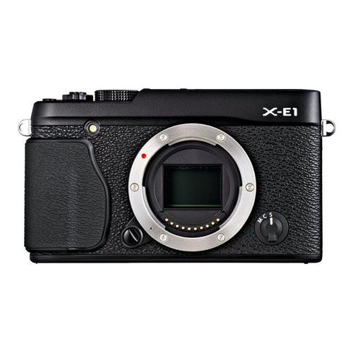 Appareil photo Système sans miroir Fujifilm X Series X-E1 Appareil photo numérique - sans miroir - 16.3 MP - APS-C - 1080p - corps uniquement - noir