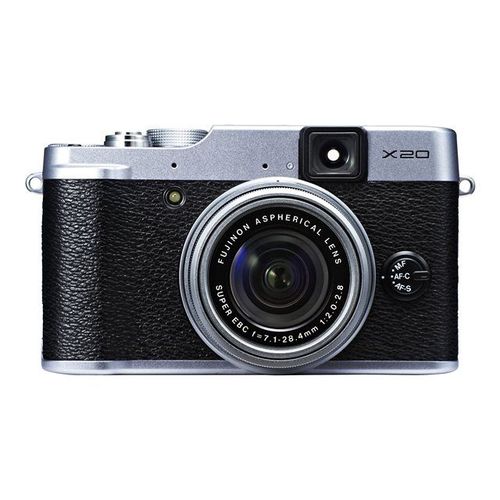 Fujifilm X Series X20 - Appareil photo num?rique - compact - 12.0 MP - 4x zoom optique - Fujinon - argent