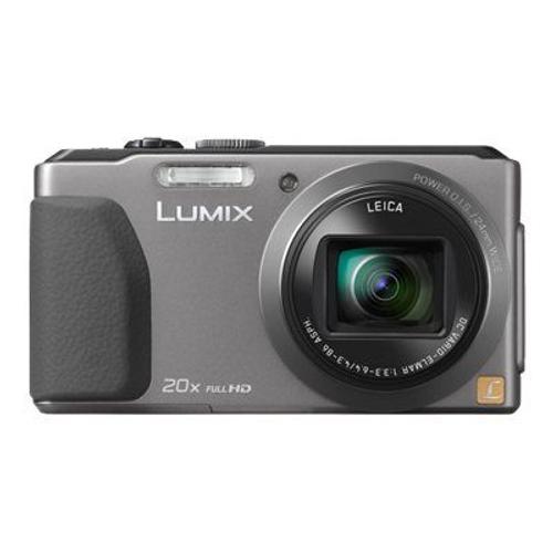 Appareil photo Compact Panasonic Lumix DMC-TZ40 Argent Appareil photo numérique - compact - 18.1 MP - 20x zoom optique - Leica - Wi-Fi, NFC - argent