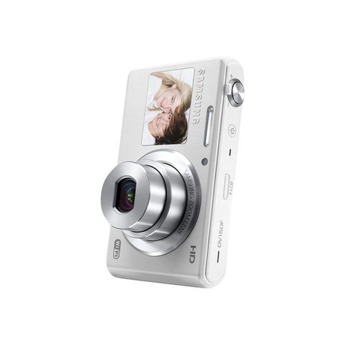 Samsung SMART Camera DV150F - Appareil photo num?rique - compact - 16.2 MP - 720 p - 5x zoom optique - Wi-Fi - blanc
