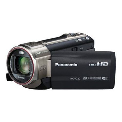 Panasonic HC-V720 - Caméscope - 1080p - 17.52 MP - 21x zoom optique - carte Flash - Wi-Fi, NFC - noir