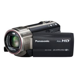 Panasonic HC-V720 - Caméscope - 1080p - 17.52 MP - 21x zoom optique - carte Flash - Wi-Fi, NFC - noir