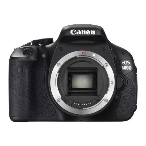 Appareil photo Reflex Canon EOS 600D + Objectif EF-S 18-55 mm DC III Reflex - 18.0 MP - APS-C - 1080p / 30 pi/s - 3x zoom optique objectif EF-S 18-55 mm DC III