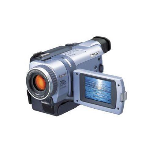 Sony Handycam DCR-TRV238E - Caméscope - 800 KP - 25x zoom optique - Hi8, Video8, Digital8 - noir, argent