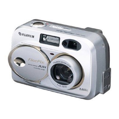Appareil photo Compact Fujifilm FinePix A204 Zoom Argent compact - 2.0 MP - 3x zoom optique - argent métallique