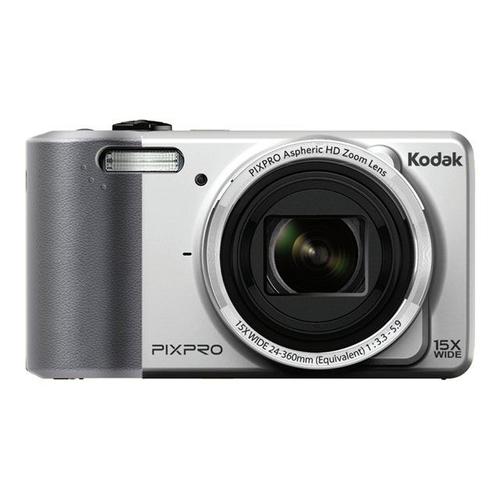 Appareil photo Compact Kodak PIXPRO Friendly Zoom FZ151 Argent compact - 16.15 MP - 720 p - 15x zoom optique - argent