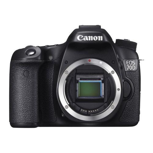 Appareil photo Reflex Canon EOS 70D Boîtier nu Reflex - 20.2 MP - APS-C - 1080p - corps uniquement - Wi-Fi