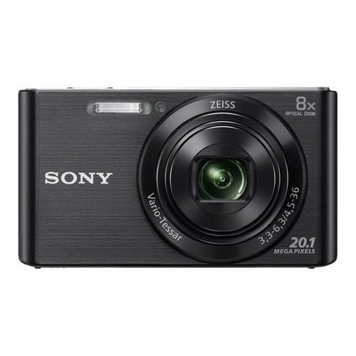 Sony Cyber-shot DSC-W830 - Appareil photo numérique - compact - 20.1 MP - 720 p - 8x zoom optique - noir