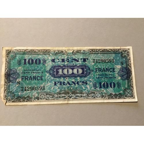 Billet De 100 Francs 1944