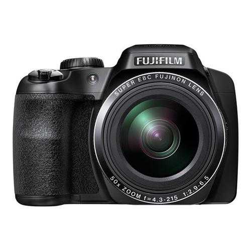 Fujifilm FinePix S9200 - Appareil photo numérique - compact - 16.2 MP - 50x zoom optique - Fujinon - noir