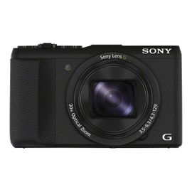 Sony Cyber-shot DSC-HX60V - Appareil photo numérique - compact - 20.4 MP - 30x zoom optique - Wi-Fi, NFC - noir