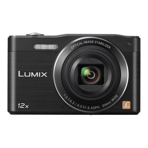 Appareil photo Compact Panasonic Lumix DMC-SZ8 Noir Appareil photo numérique - compact - 16.0 MP - 720 p - 12x zoom optique - Wi-Fi - noir