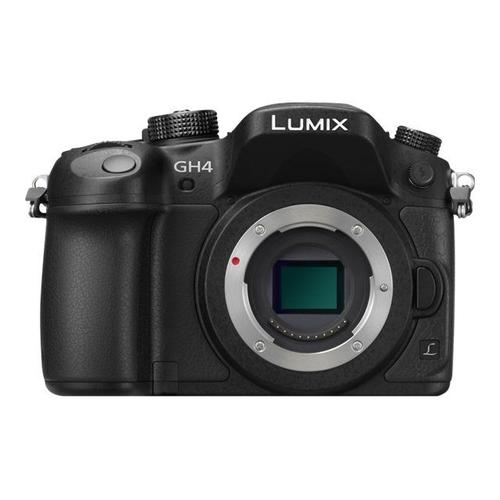 Panasonic Lumix G DMC-GH4 - Appareil photo numérique - sans miroir - 16.05 MP - Quatre tiers - 4K - corps uniquement - Wi-Fi, NFC - noir