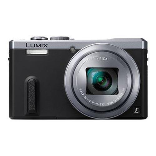 Panasonic Lumix DMC-TZ60 - Appareil photo numérique - compact - 18.1 MP - 30x zoom optique - Leica - Wi-Fi, NFC - argent