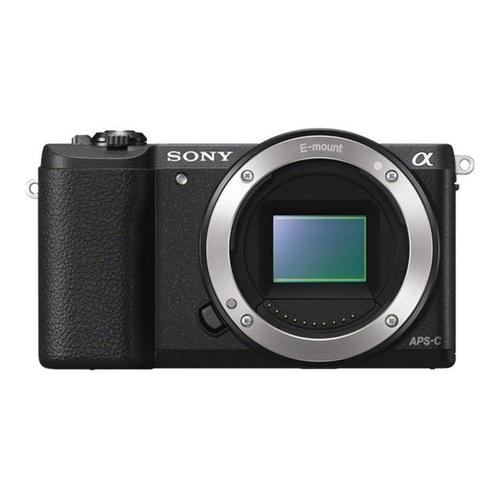 Sony a5100 ILCE-5100 - Appareil photo numérique - sans miroir - 24.3 MP - APS-C - corps uniquement - Wi-Fi, NFC - noir