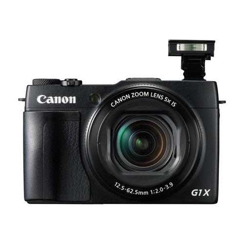 Canon PowerShot G1 X Mark II - Appareil photo num?rique - compact - 12.8 MP - G1X - 1080p - 5x zoom optique - Wi-Fi, NFC