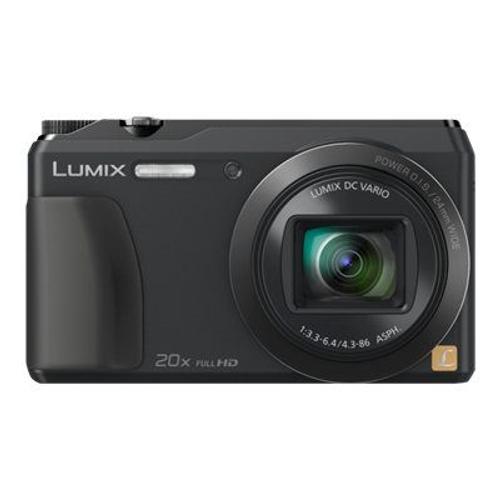 Panasonic Lumix DMC-TZ55 - Appareil photo numérique - compact - 16.0 MP - 1080p - 20x zoom optique - Wi-Fi - noir