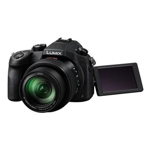 Appareil photo Compact Panasonic Lumix DMC-FZ1000EF Noir Appareil photo numérique - compact - 20.1 MP - 4K - 16x zoom optique - Leica - Wi-Fi, NFC - noir