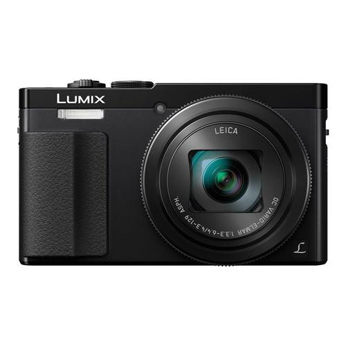 Appareil photo Compact Panasonic Lumix DMC-TZ70 Noir Appareil photo num?rique - compact - 12.1 MP - 30x zoom optique - Leica - Wi-Fi, NFC - noir