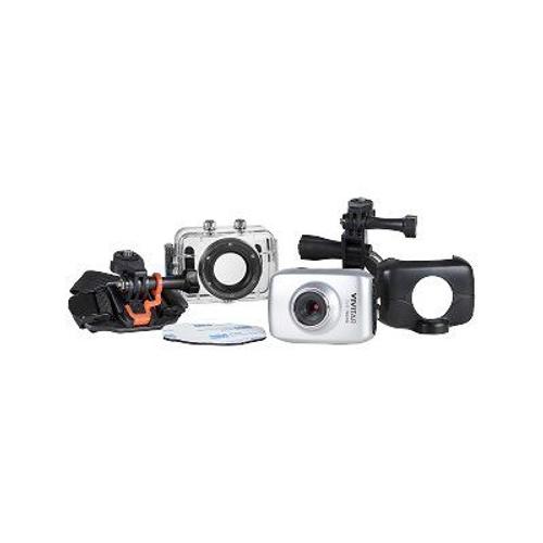 Vivitar DVR 783HD - Caméra de poche - fixable - 720 p - sous-marin - blanc