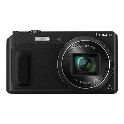 Appareil photo Compact Panasonic Lumix DMC-TZ58 Noir Appareil photo numérique - compact - 16.0 MP - 1080p - 20x zoom optique - Wi-Fi - noir