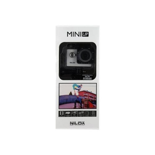 Nilox MINI UP - Caméra de poche - 720 p - 5.0 MP - sous-marin jusqu'à 30 m - blanc