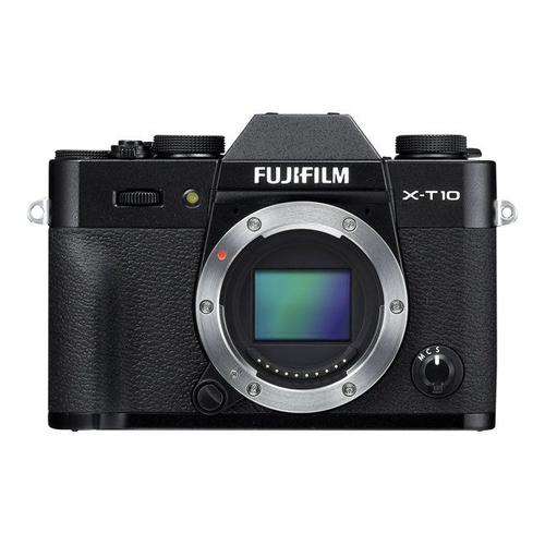Fujifilm X Series X-T10 - Appareil photo numérique - sans miroir - 16.3 MP - APS-C - 1080p - 3x zoom optique objectif OIS II 16-50 mm - Wi-Fi - noir