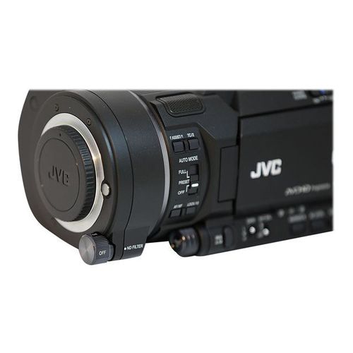 JVC 4KCAM GY-LS300CHE - Caméscope - Quatre tiers - 4K / 29.97 pi/s - 13.5 MP - corps uniquement - carte Flash