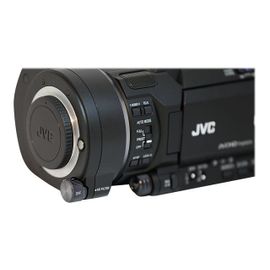 JVC 4KCAM GY-LS300CHE - Caméscope - Quatre tiers - 4K / 29.97 pi/s - 13.5 MP - corps uniquement - carte Flash