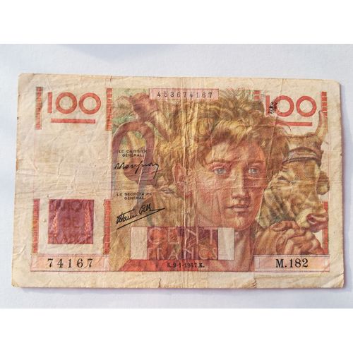 Billet 100 Francs Paysan 1947