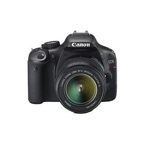 Appareil photo Reflex Canon EOS Kiss X4 + Objectif EF-S 18-55 mm IS Reflex - 18.0 MP - APS-C - 1080p / 30 pi/s - 3x zoom optique objectif EF-S 18-55 mm IS