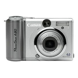 Appareil photo Compact Canon PowerShot A80  compact - 4.0 MP - 3x zoom optique