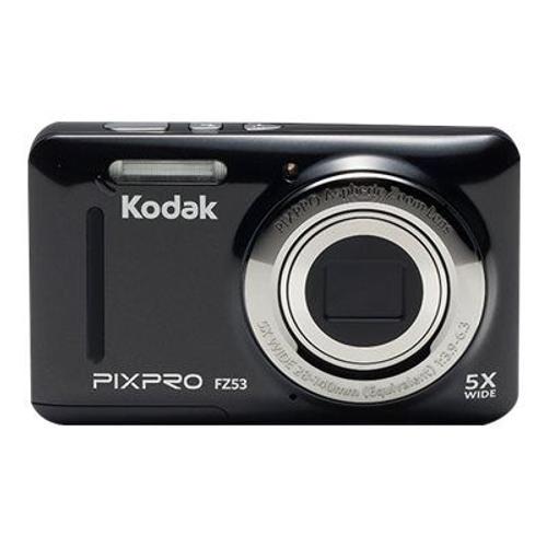 Appareil photo Compact Kodak PIXPRO Friendly Zoom FZ53 Noir compact - 16.15 MP - 720 p / 30 pi/s - 5x zoom optique - noir