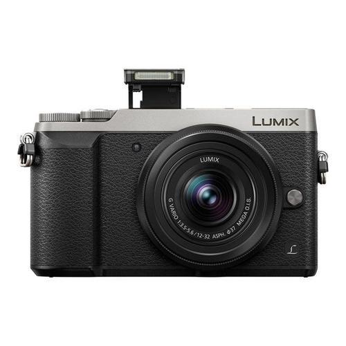 Appareil photo Système sans miroir Panasonic Lumix G DMC-GX80K Appareil photo numérique - sans miroir - 16.0 MP - Quatre tiers - 4K / 25 pi/s - 2.7x zoom optique objectif 12-32 mm - Wi-Fi -...