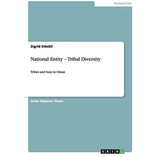 National Entity ¿ Tribal Diversity