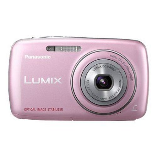 Appareil photo Compact Panasonic Lumix DMC-S1 Rose Appareil photo numérique - compact - 12.1 MP - 720 p - 4x zoom optique - rose